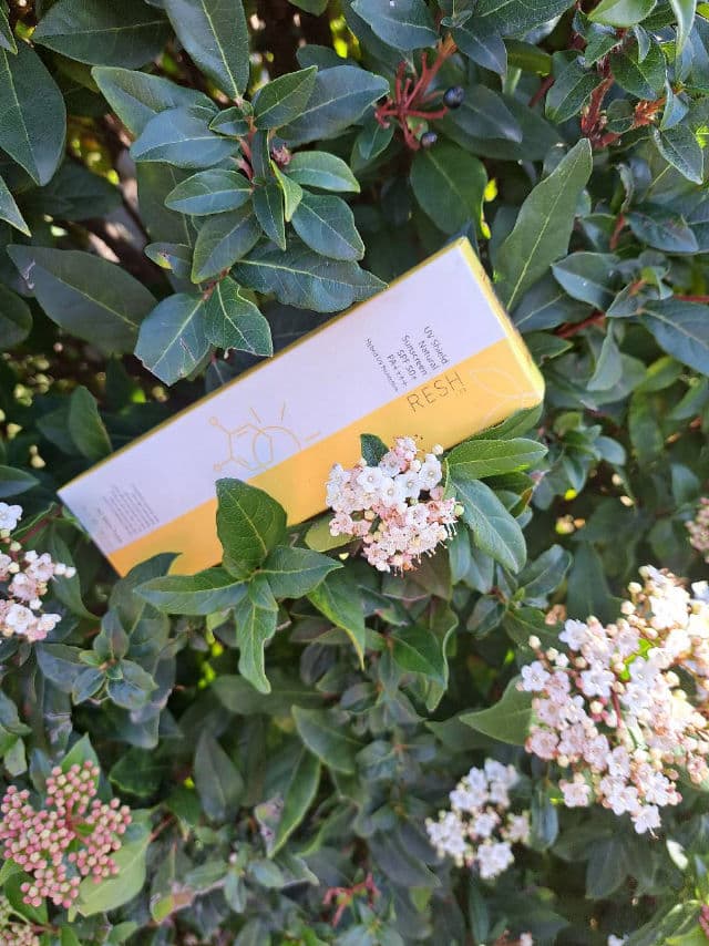 Resh Lab UV Shield Natural Sunscreen SPF50+ PA++++ review photo by milanamulana