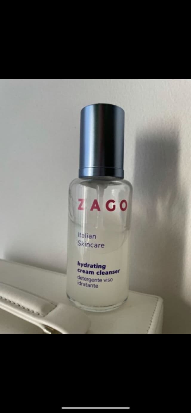ZAGO Milano Hydrating Cream Cleanser review photo by skinwithela