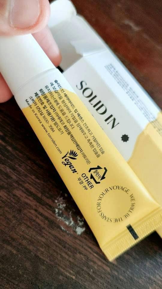 Solid-In Ceramide Cream product review