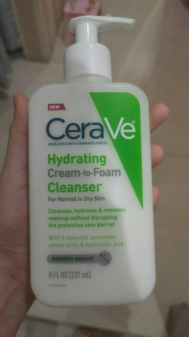 Hydrating Cream-to-Foam Cleanser product review