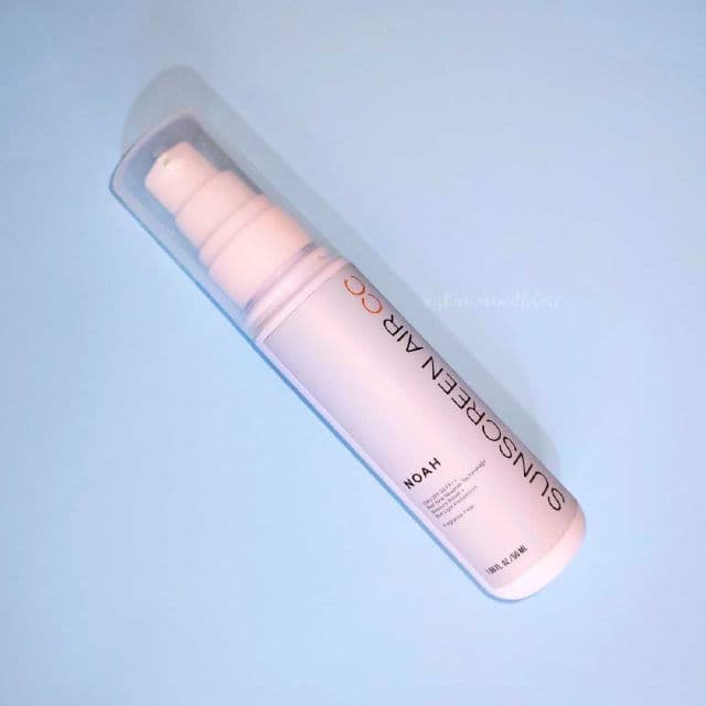 NOAH Sunscreen Air CC SPF 50 PA++ review photo by SkincareWithSari