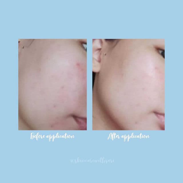 NOAH Sunscreen Air CC SPF 50 PA++ review photo by SkincareWithSari