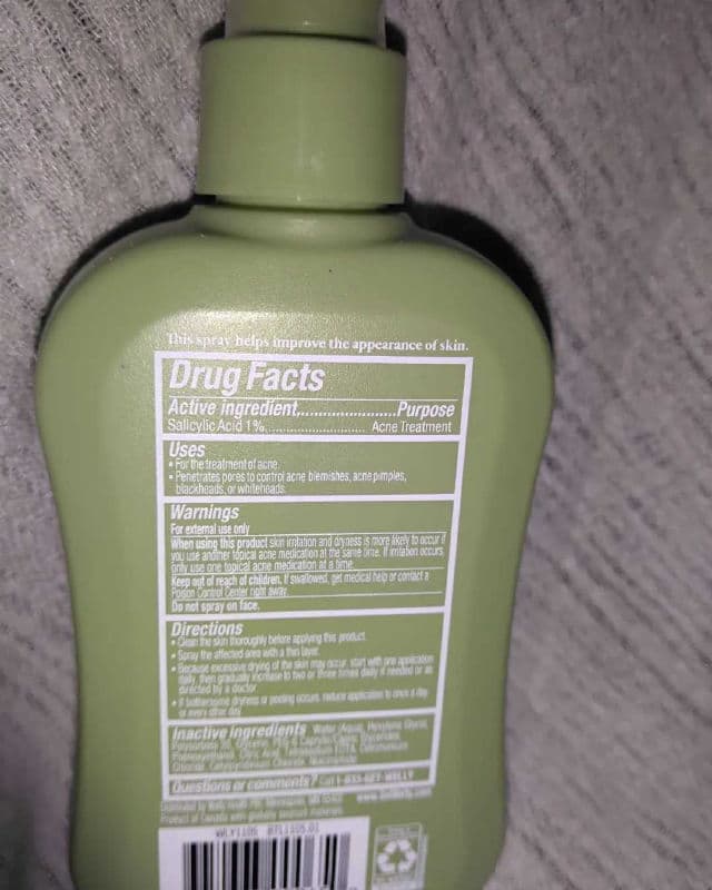 Welly Body Acne Spray review photo by NikkiJames023