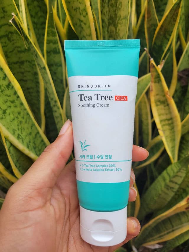 Bring Green Tea Tree Cica Soothing Cream review photo by skinloverxoxo