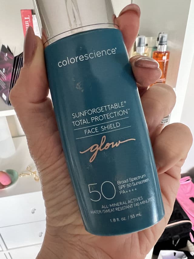 Colorescience Sunforgettable Total Protection Face Shield Glow SPF 50 PA++++ review photo by Zoe1977