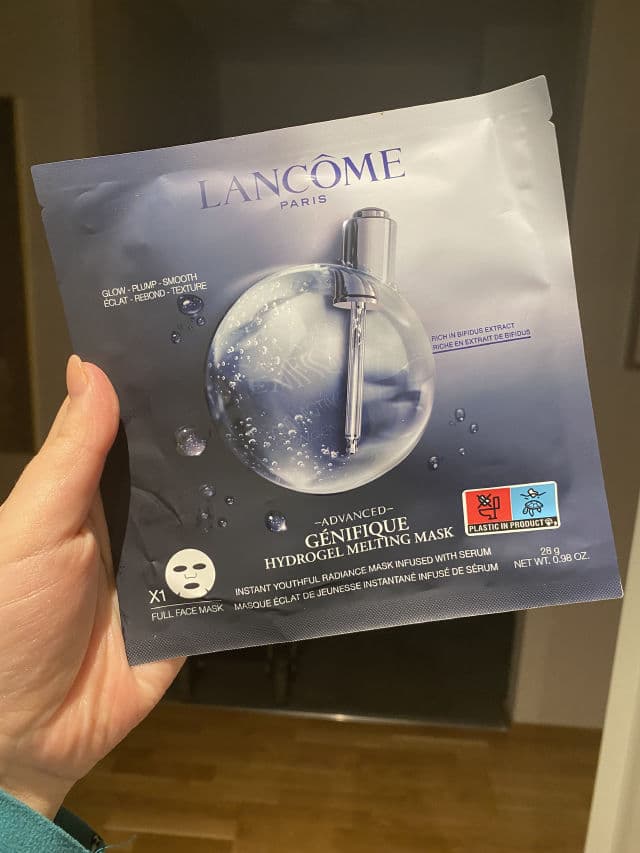 Lancome Advanced Génifique Hydrogel Melting Sheet Mask review photo by Negin