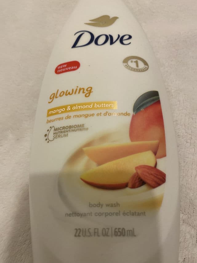 Dove Glowing Body Wash with Mango & Almond Butter review photo by Beautyalways