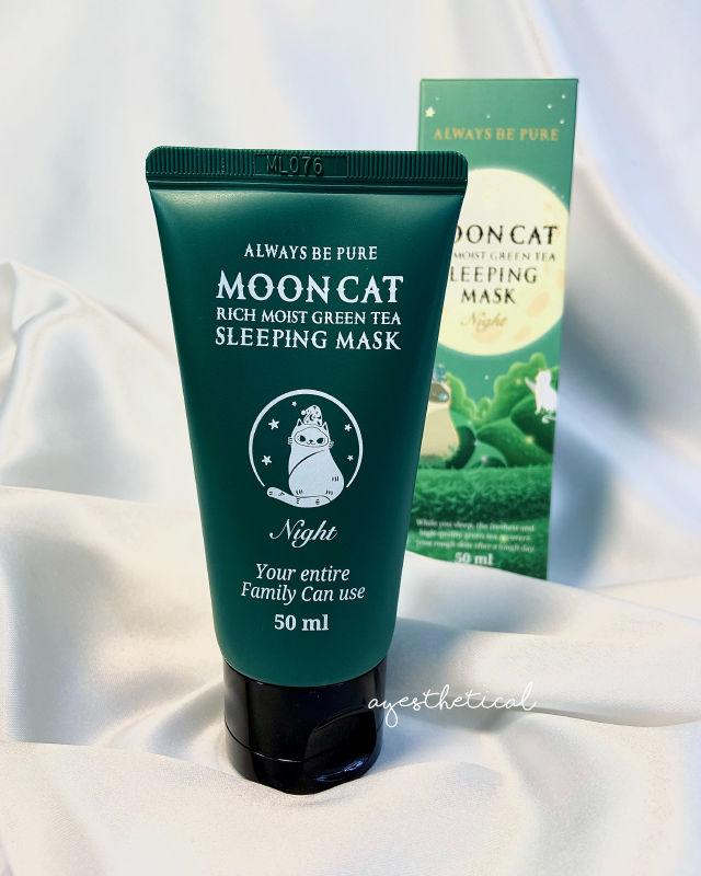 Mooncat Sleeping Mask product review