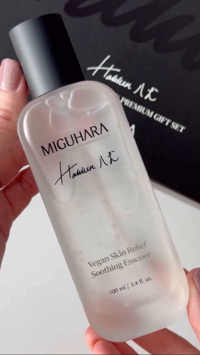Miguhara Vegan Skin Relief Soothing Essener review photo by LovelySkinCare