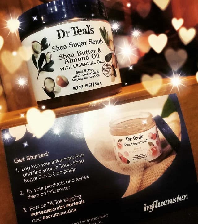Dr Teal's Shea Sugar Body Scrub - Shea Butter & Almond Oil review photo by influencer716mama