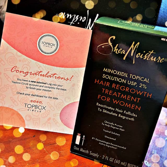 SheaMoisture Minoxidil 2% Hair Treatment Solution review photo by influencer716mama