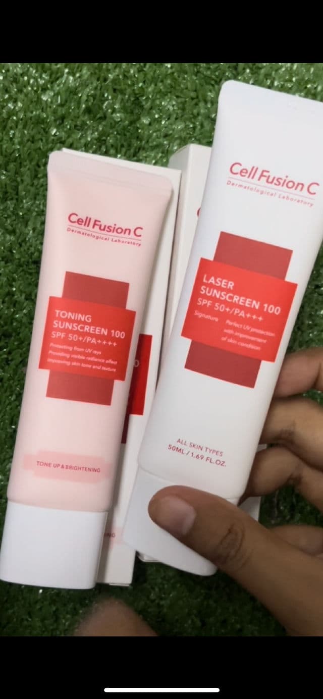 Cell Fusion C Laser Sunscreen 100 SPF50+/PA+++ review photo by lindaroslan