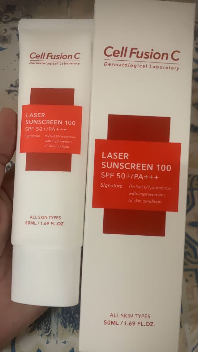Cell Fusion C Laser Sunscreen 100 SPF50+/PA+++ review photo by AinJazlan