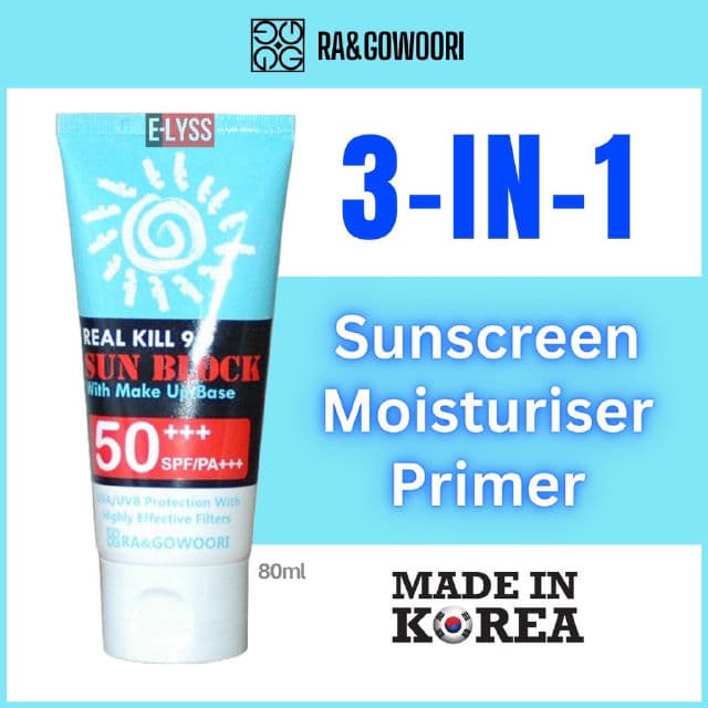 RA & Gowoori Real Kill 9.9 Sun Screen SPF 50+/PA+++ review photo by AinJazlan