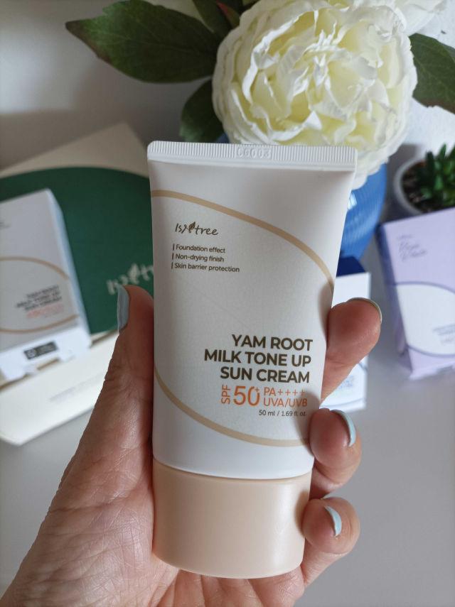 Yam Root Milk Tone Up Sun Cream SPF50+ PA++++ product review