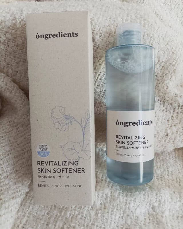 Ongredients Revitalizing Skin Softener review photo by testerlory