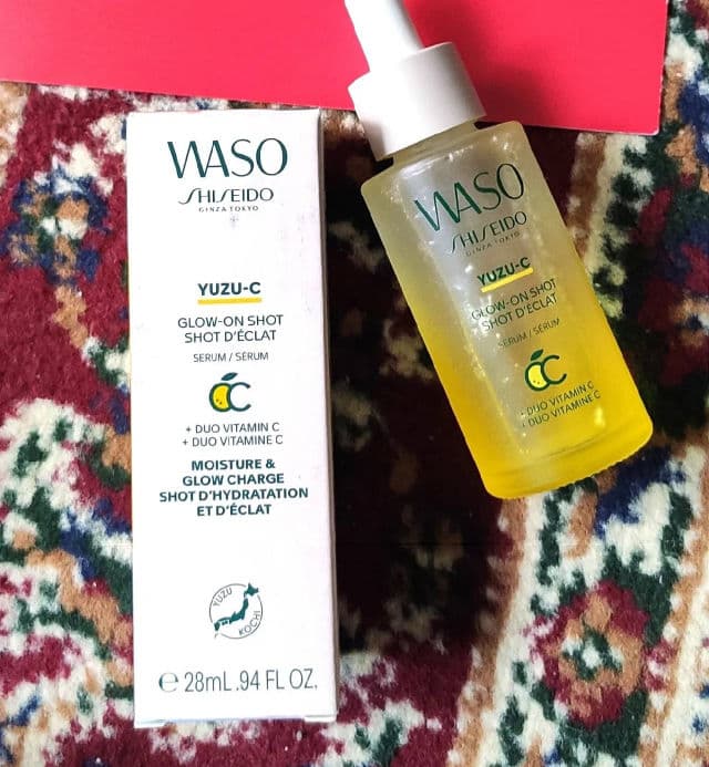 Shiseido Waso Yuzu-C Glow-On Shot Serum review photo by Michol