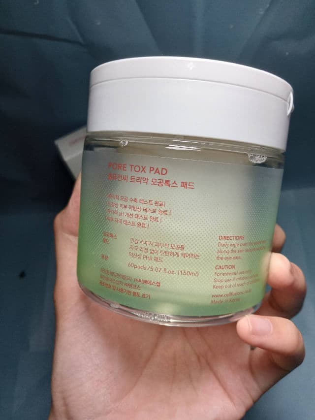 Cell Fusion C Tre.AC Pore Tox Pad review photo by lalileilalilali
