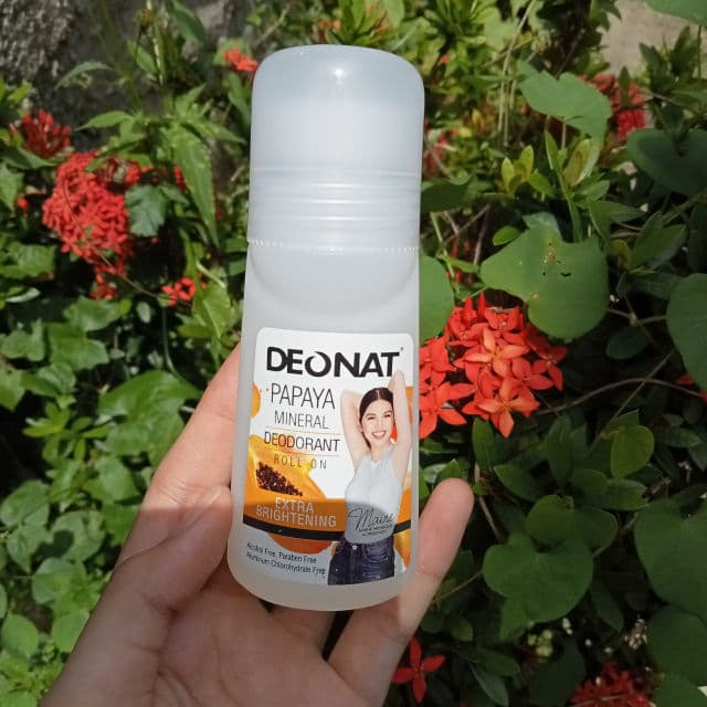 Deonat Papaya Deodorant Roll-On review photo by lalileilalilali