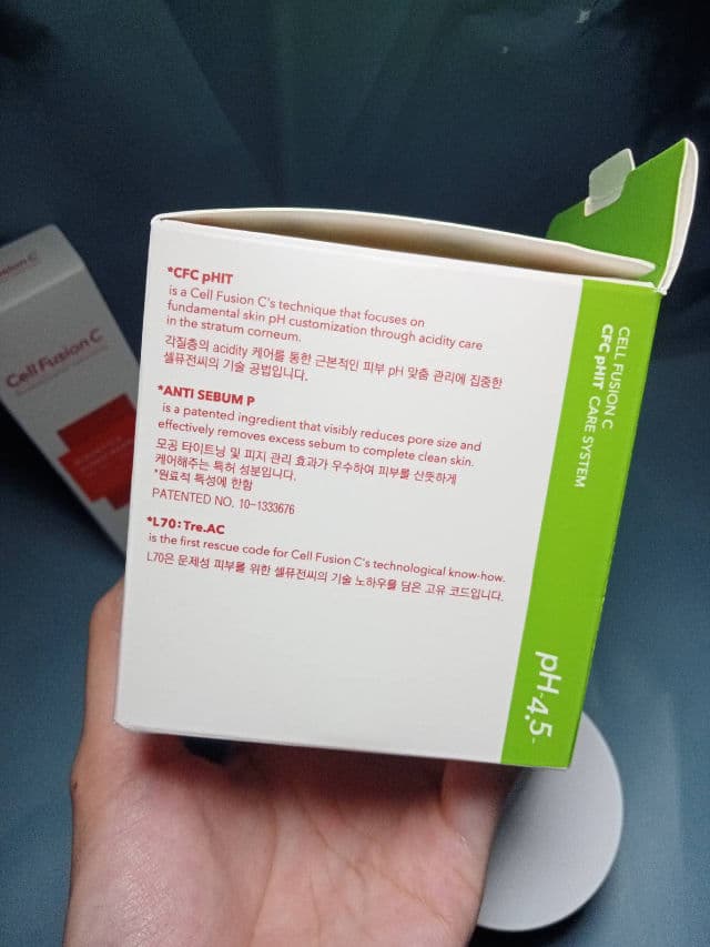 Cell Fusion C Tre.AC Pore Tox Pad review photo by lalileilalilali