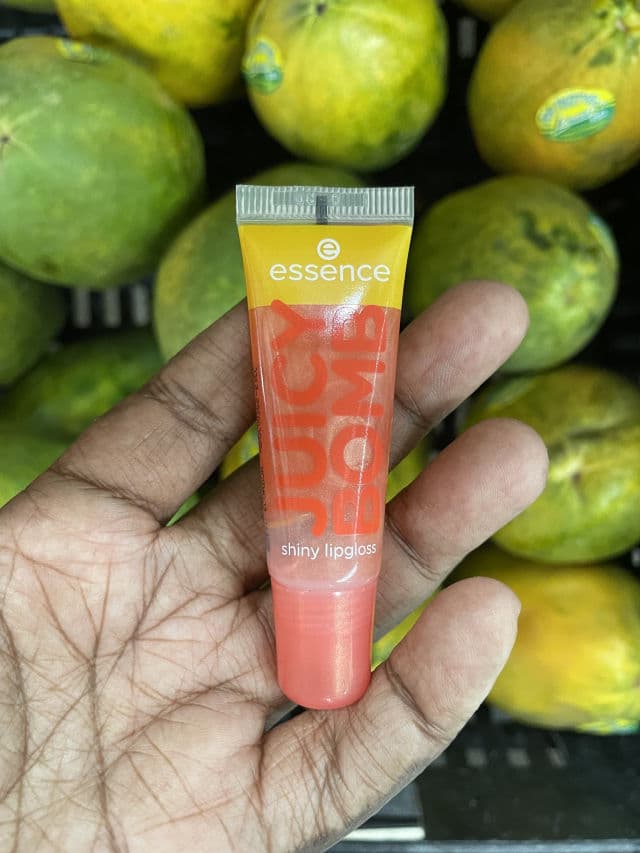 Essence Juicy Bomb Shiny Lipgloss - 04 Crazy Cherry review photo by simplyhenna