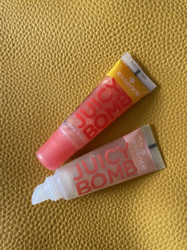 Essence Juicy Bomb Shiny Lipgloss - 04 Crazy Cherry review photo by simplyhenna