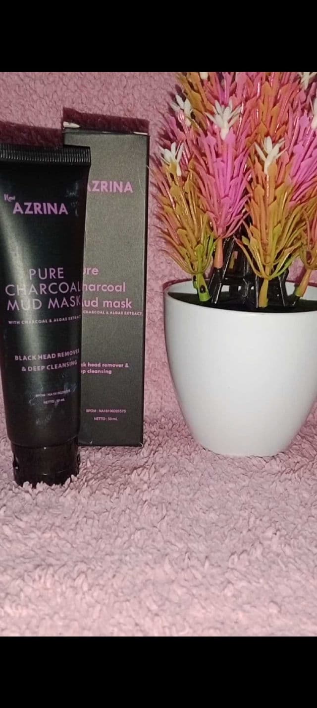 Azrina Pure Charcoal Mud Mask review photo by FirdaMelinda