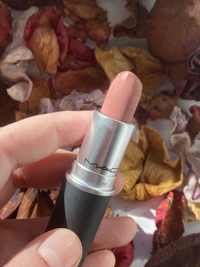 MAC Powder Kiss Lipstick review photo by lavandd
