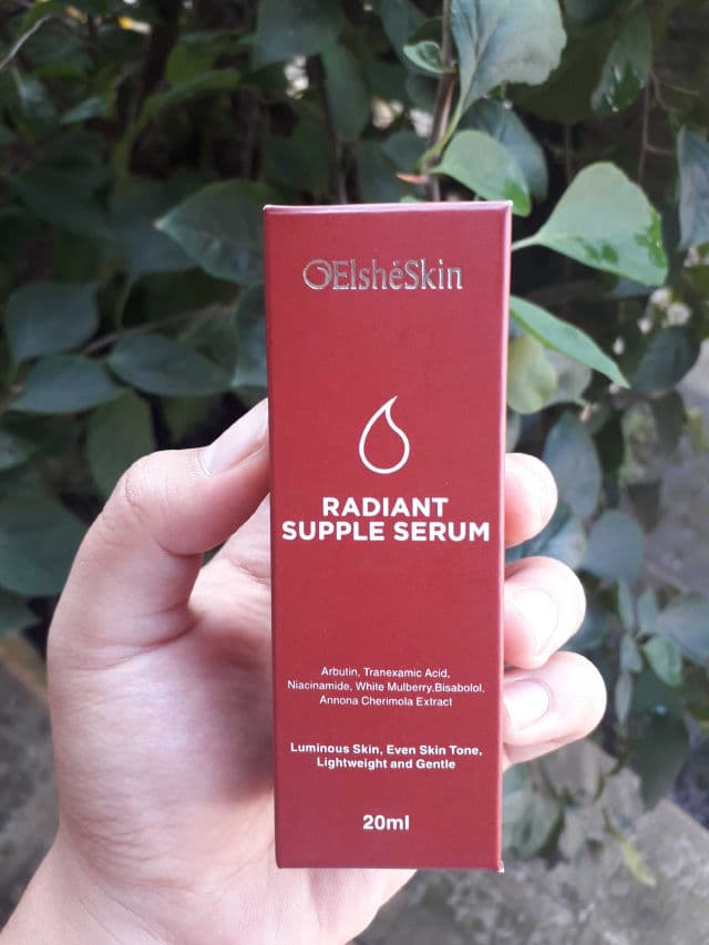 ElsheSkin Radiant Supple Serum review photo by Nindissi