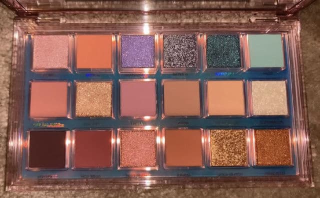 Huda Beauty Mercury Retrograde Eyeshadow Palette review photo by Lii26