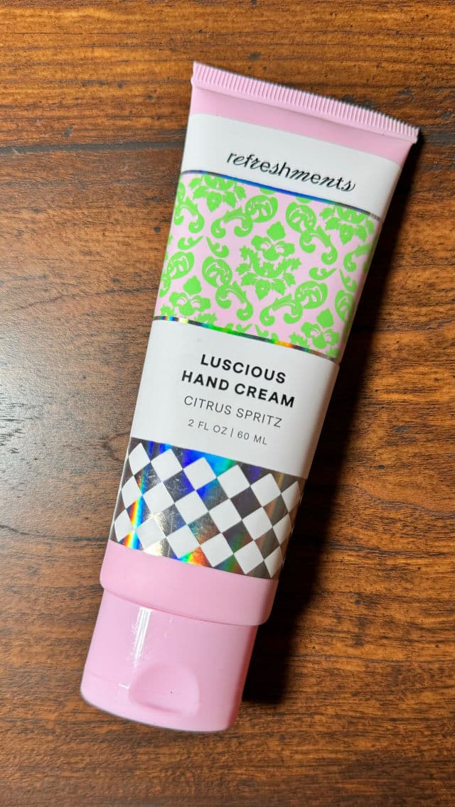 Refreshments Luscious Hand Cream - Citrus Spritz review photo by CynthReviews