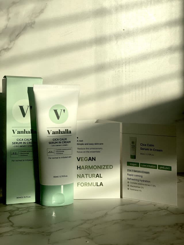 V'anhalla CIca Calm Serum in Cream review photo by Beespacenaa