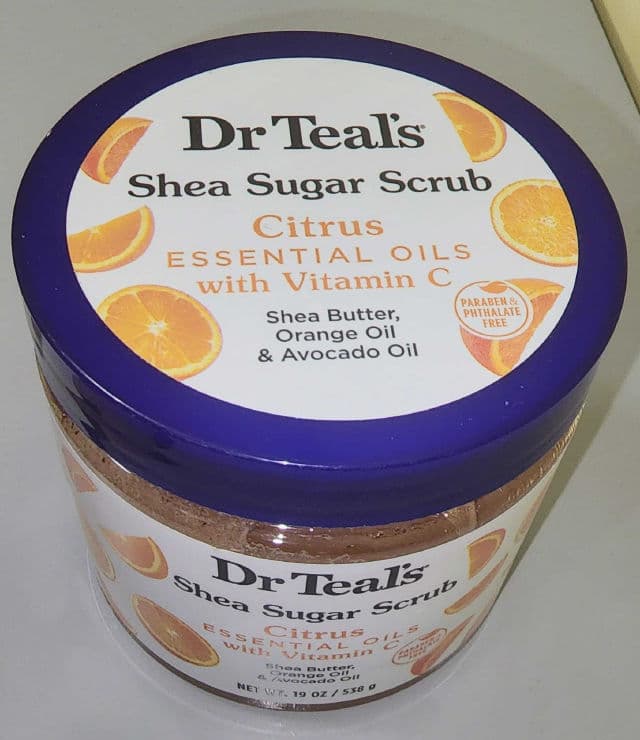 Dr Teal's Shea Sugar Body Scrub - Shea Butter & Almond Oil review photo by EricaM1985