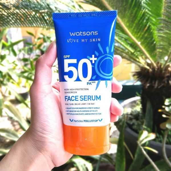 Watsons Love My Skin High Protection Sunscreen Face Serum SPF 50+ PA ++++ review photo by dichanp