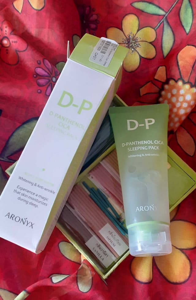 Medi Flower Aronyx D-Panthenol Cica Sleeping Pack review photo by Maryandmore