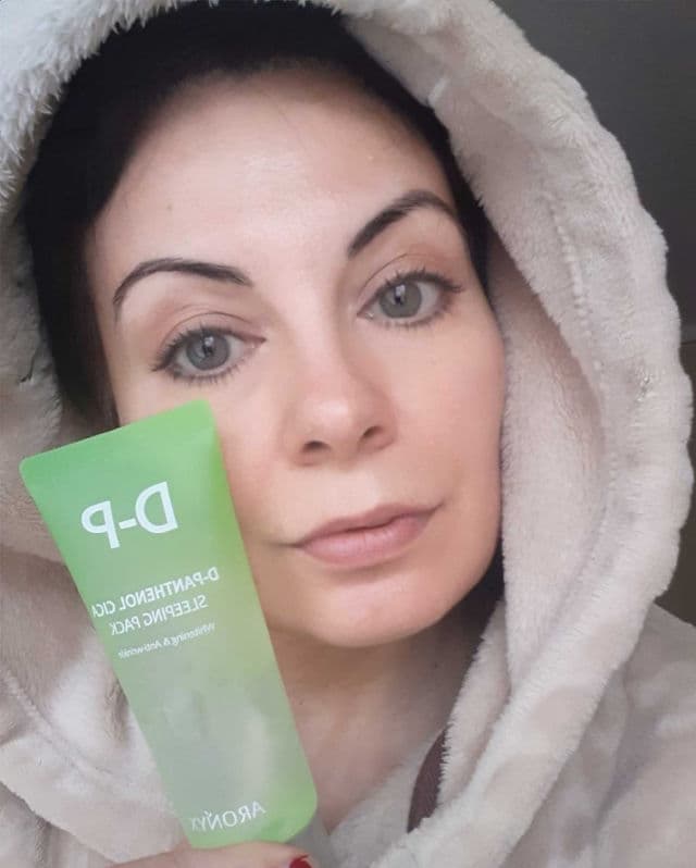 Medi Flower Aronyx D-Panthenol Cica Sleeping Pack review photo by Maryandmore