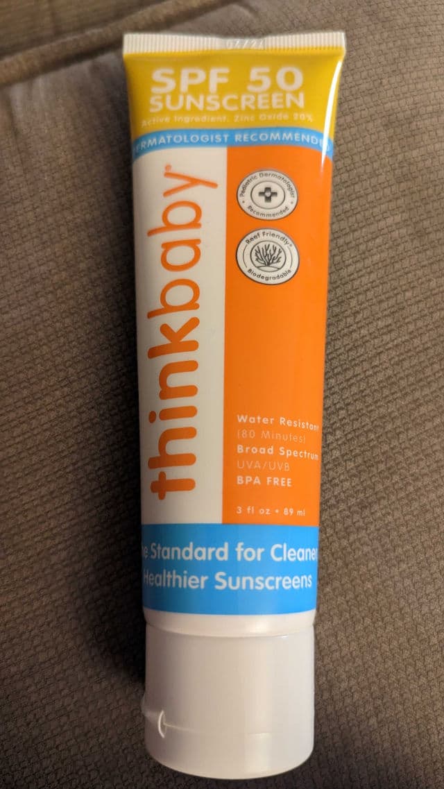 Thinkbaby Safe Sunscreen SPF 50+ review photo by imdbest