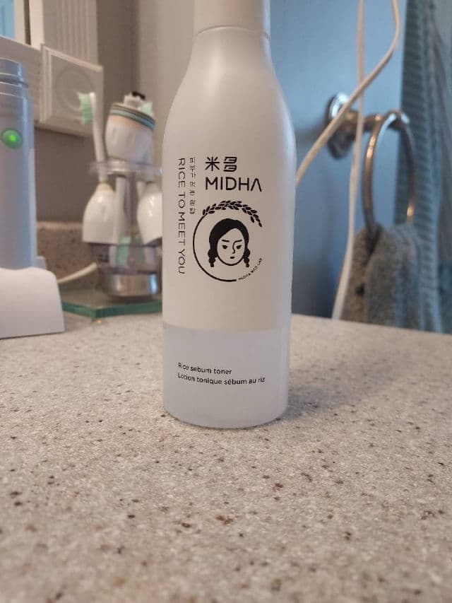 Midha Rice Pure Toner review photo by bellanicole