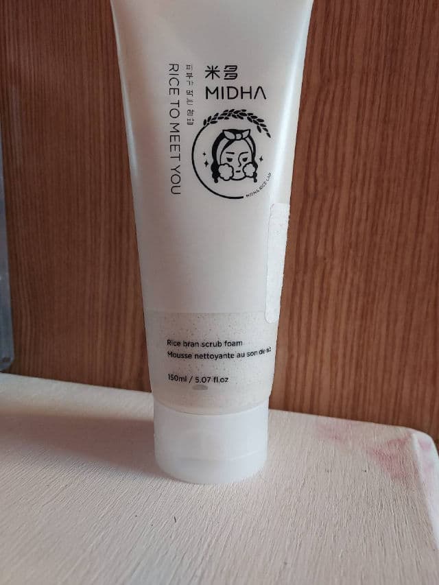 Midha Rice Foam Cleanser review photo by bellanicole