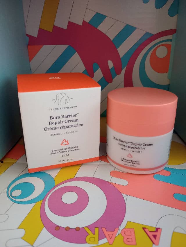Drunk Elephant Bora Barrier Repair Cream review photo by StylingJay