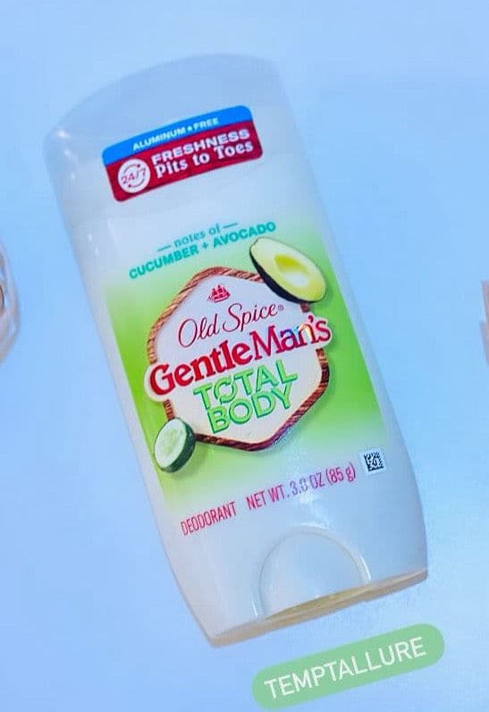 Old Spice Gentleman’s Blend Total Body Deodorant Stick Cucumber + Avocado review photo by temptallure