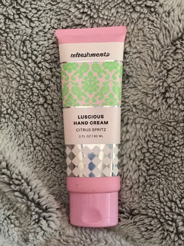 Refreshments Luscious Hand Cream - Citrus Spritz review photo by Cruzlabrada