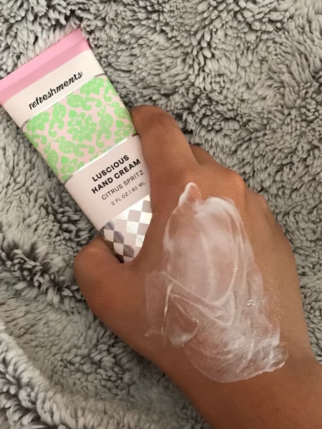 Refreshments Luscious Hand Cream - Citrus Spritz review photo by Cruzlabrada