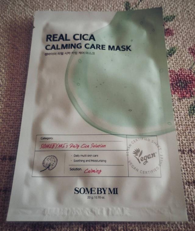 Real Cica Calming Care Mask product review