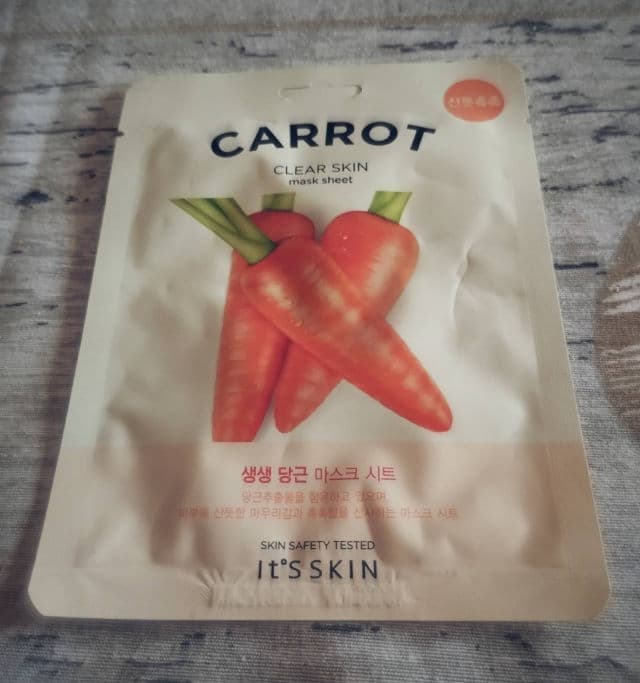 IT'S SKIN The Fresh Sheet Mask Carrot review photo by PickyMickys