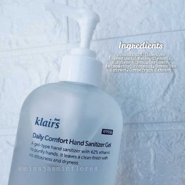 Dear, Klairs Daily Comfort Hand Sanitizer Gel review photo by MissJazzy