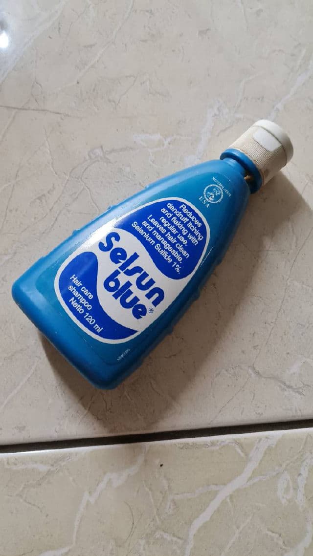 Mentholatum Selsun Blue 2-in-1 Anti-Dandruff Shampoo for Normal Hail review photo by clementinepulps
