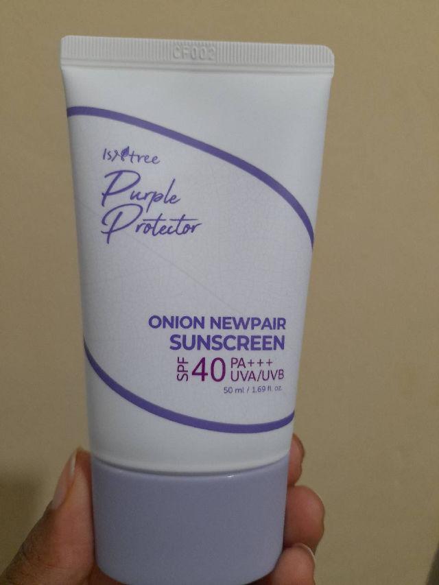 Onion Newpair Suncreen SPF40 PA+++ product review