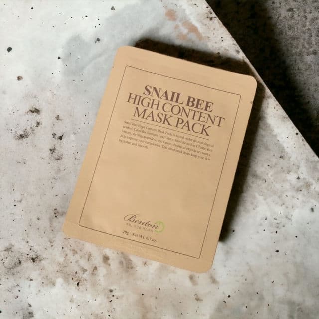 BENTON Snail Bee High Content Mask Pack review photo by skinwithe1
