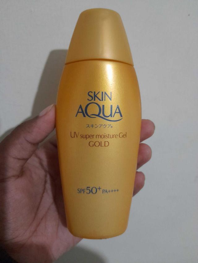 UV Super Moisture Gel Gold SPF 50+ PA++++ product review